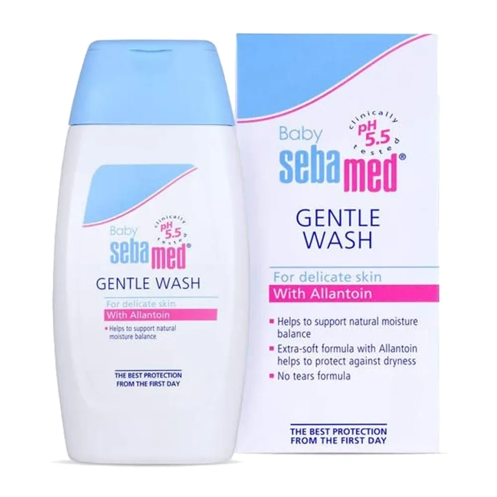 Sebamed Gentle Wash for Baby Delicate Skin with Allantoin Germany 200ml for Sensitive Skin 2