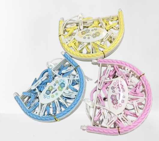 Baby Clothes Strong Plastic Hanger, 28 Klip 3