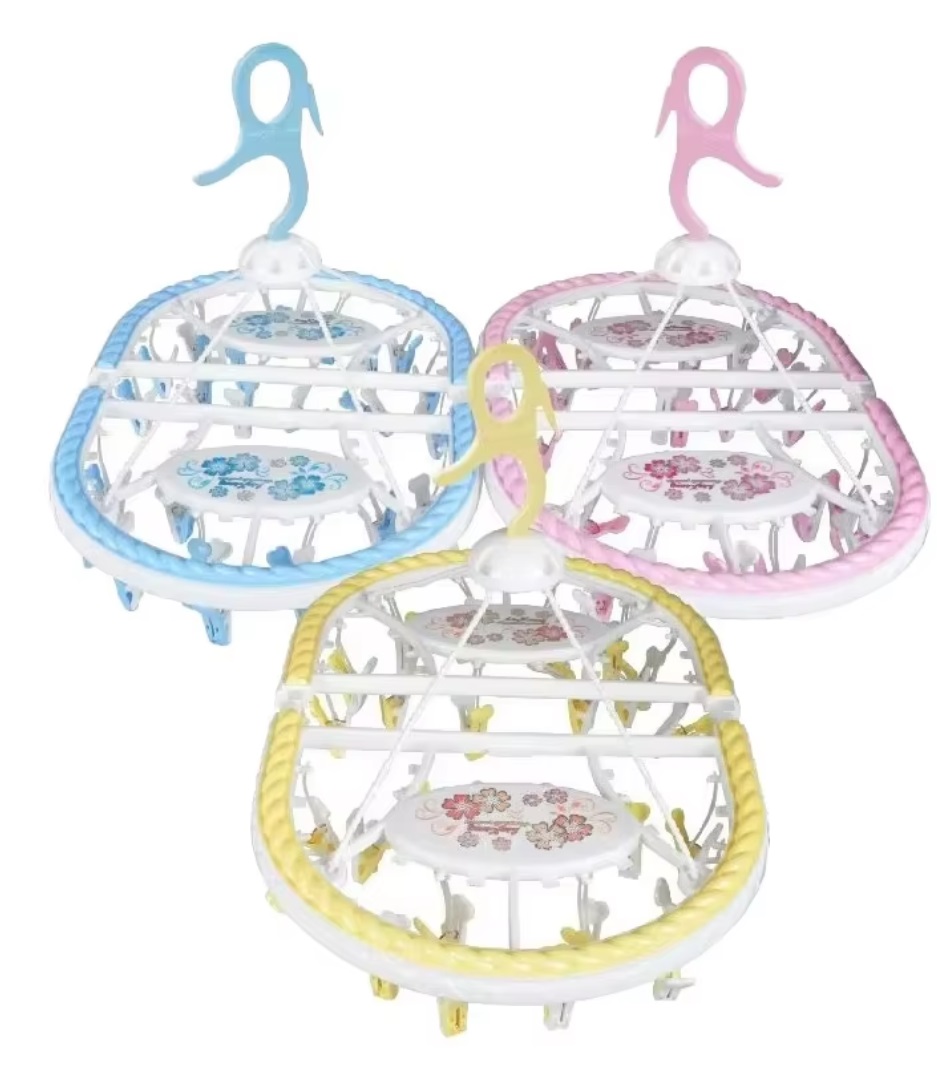 Baby Clothes Strong Plastic Hanger, 28 Klip 2