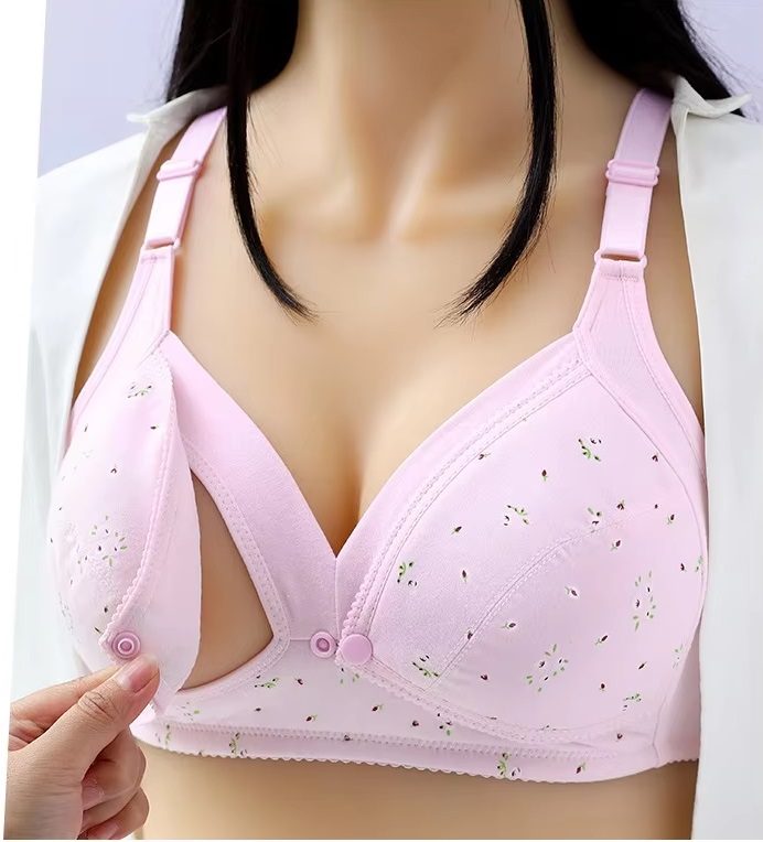 Soft Maternity & Breastfeeding Nursing Bra 5